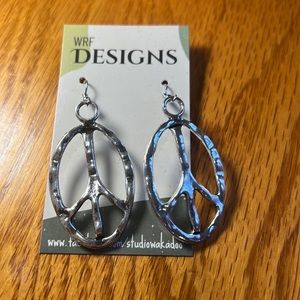 Peace sign Earrings